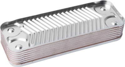 Теплообменник ГВС HR 14 пластин 207 x 172 (для Bosch 3000 / Buderus 032)